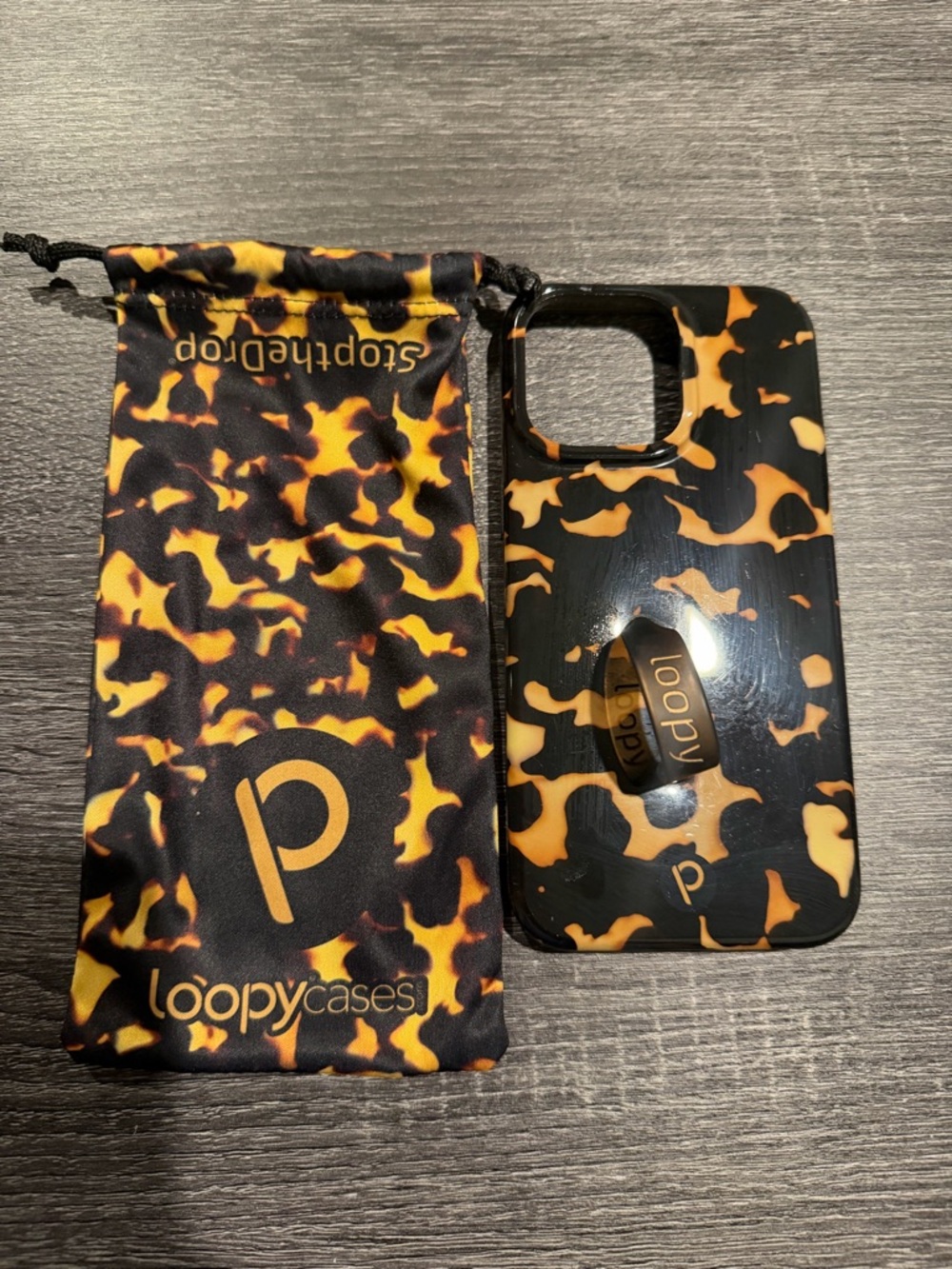 Loopy Case tortoise shell iphone 15 pro max